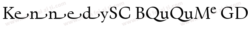KennedySC Book GD字体转换